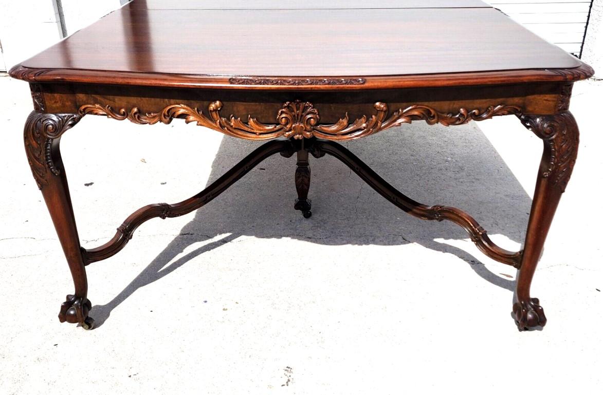 Antique Dining Table by Royal Furnitue Co 'as Featured in Forbes Magazine' For Sale 1