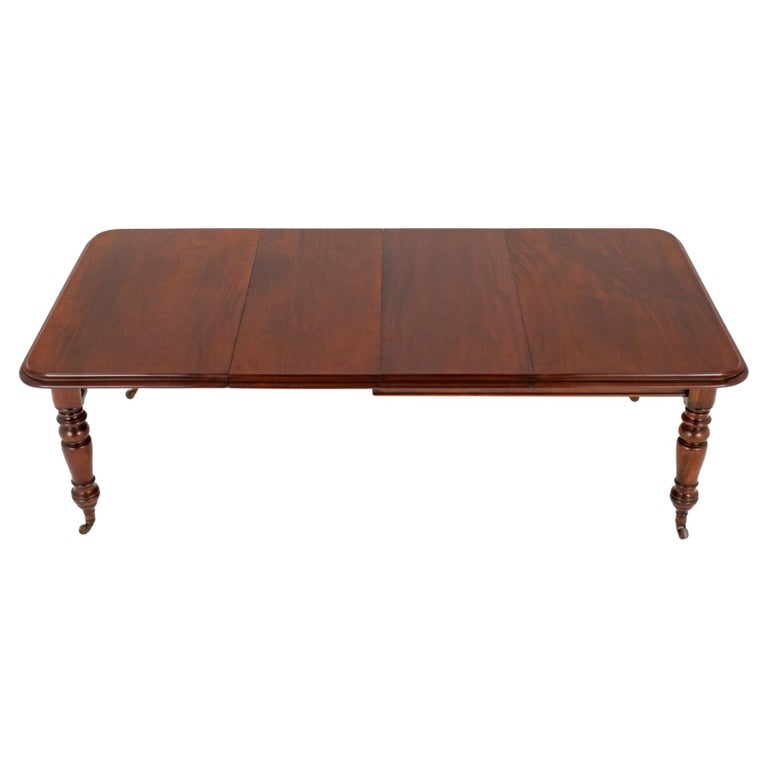 Antique Dining Table Extending Victorian Mahogany 1870 For Sale at 1stDibs