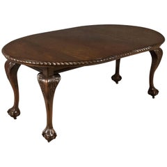 Antique Dining Table, Four-Six-Seat, Edwardian, English, Mahogany
