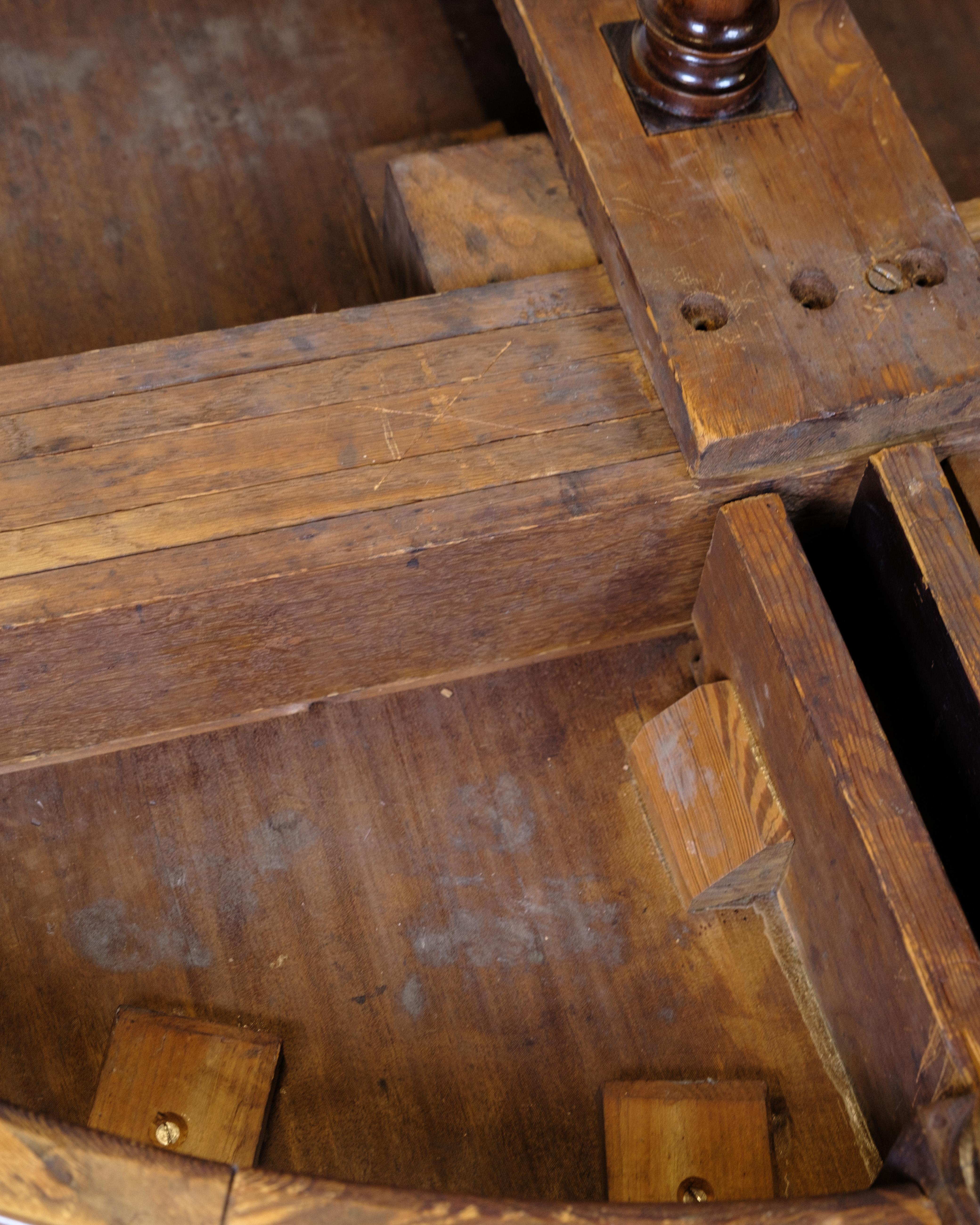 Mesa de comedor antigua de caoba de la década de 1840 en venta 4