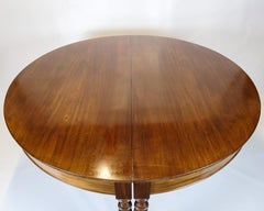 Antique Dining Table Made In Mahogany From 1840s