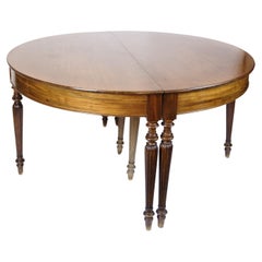 Antique Dining Table Made In Mahogany From 1840s