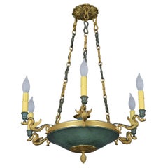 Antique Directoire Chandelier