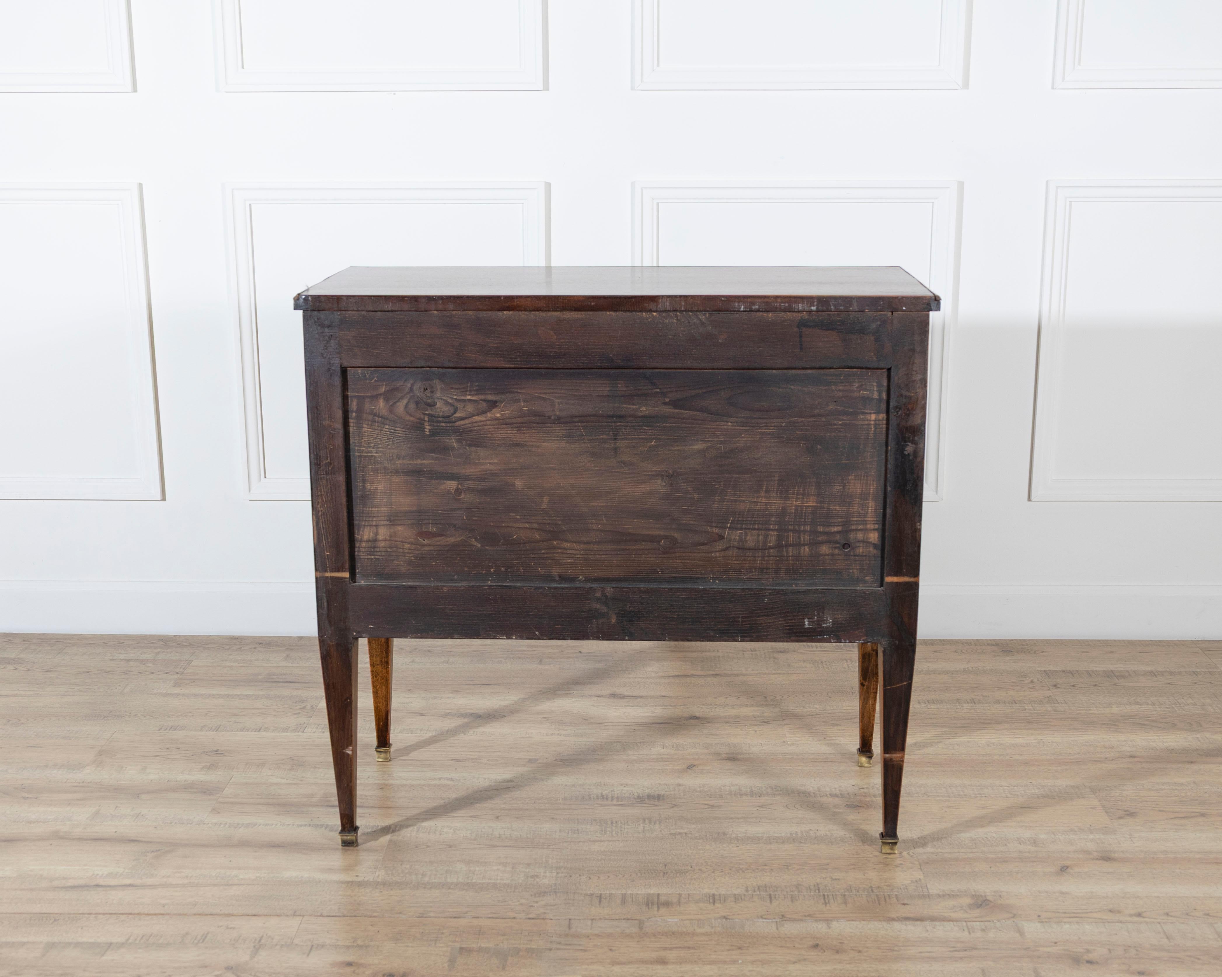 Antique Directoire Chest Of Drawers Commode For Sale 1