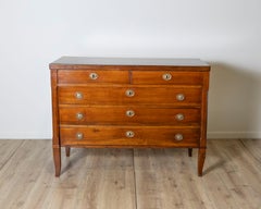 Antike Kommode aus Nussbaum im Directoire-Stil - Italien 18. Jahrhundert