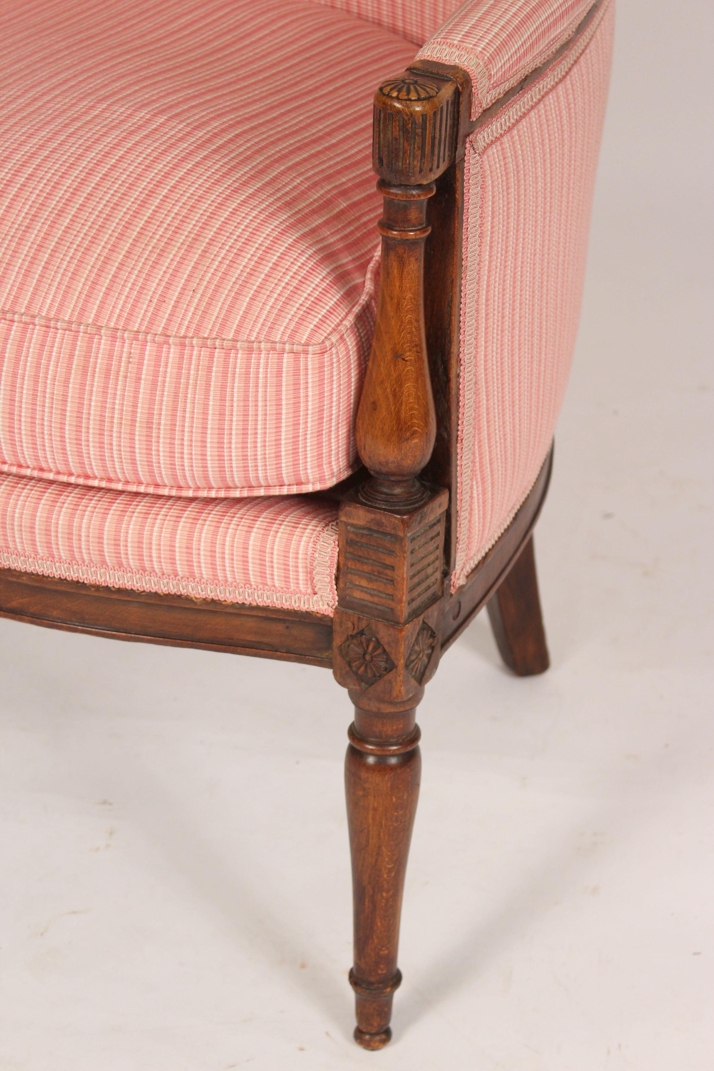 Upholstery Antique Directoire Style Bergère
