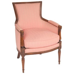 Antique Directoire Style Bergère