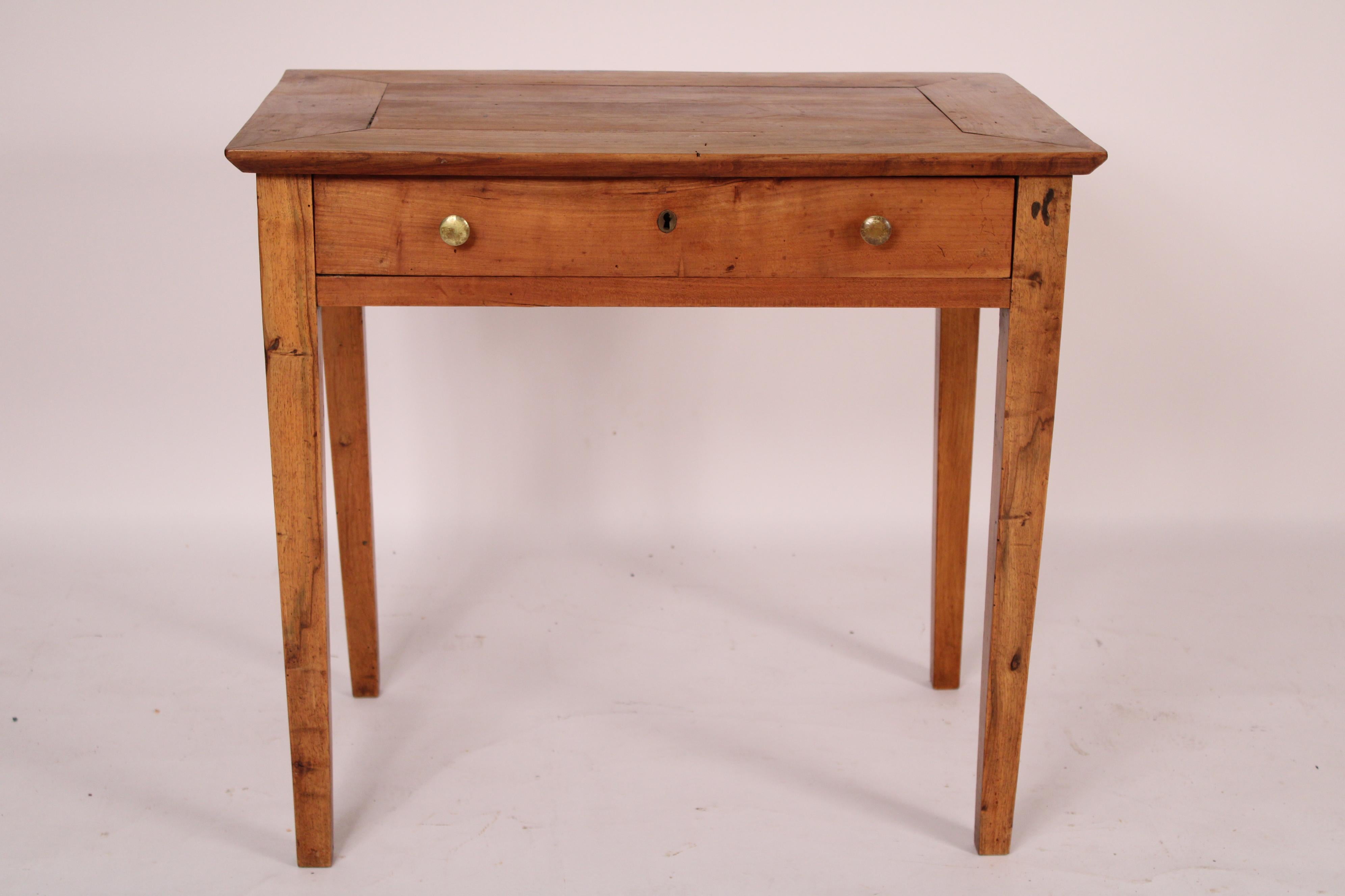 Antique Directoire Style Fruit Wood Writing Table For Sale at 1stDibs