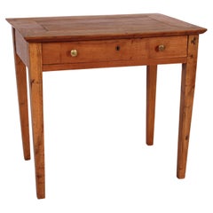 Antique Directoire Style Fruit Wood Writing Table