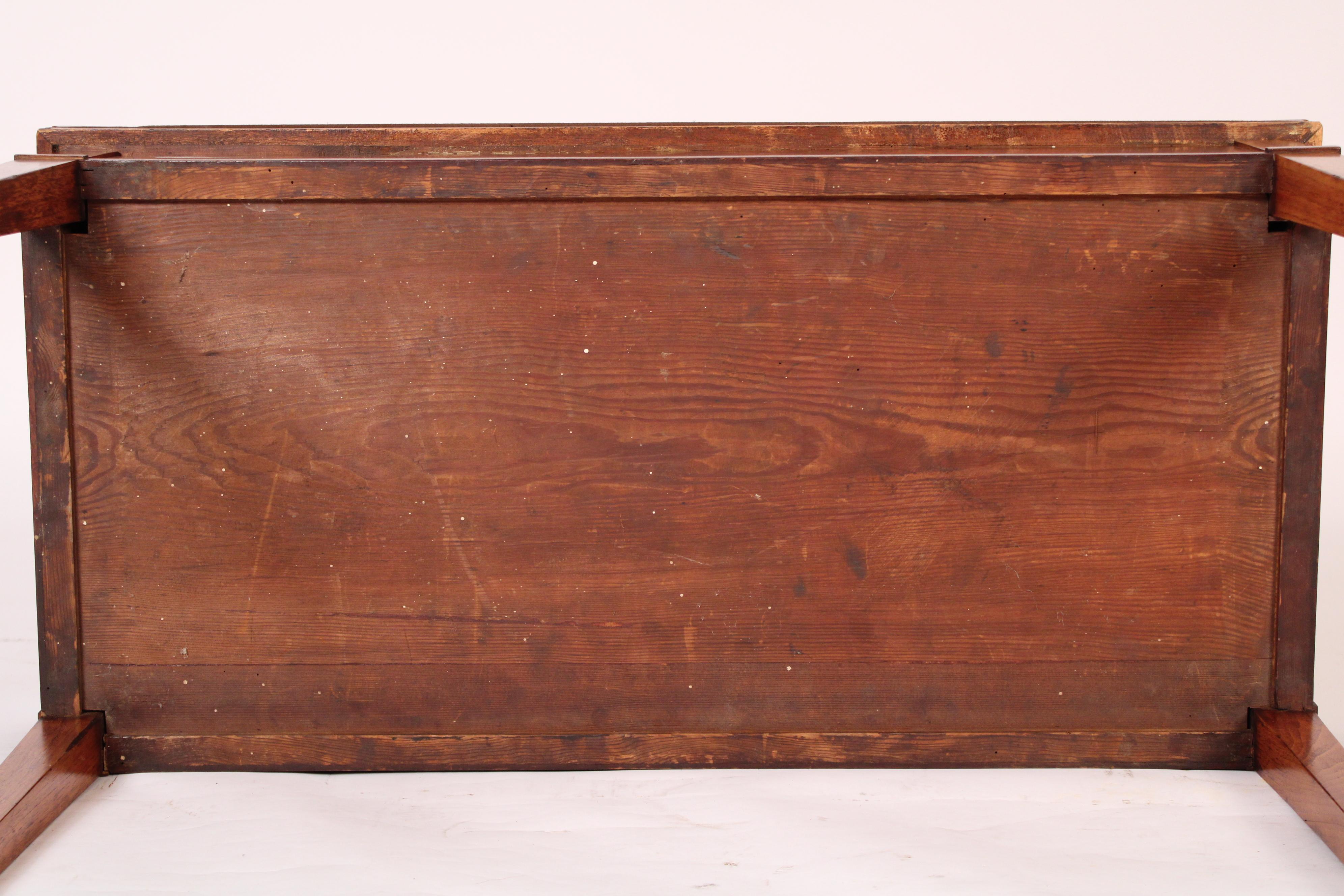 Antique Directoire Style Walnut Games Table For Sale 12