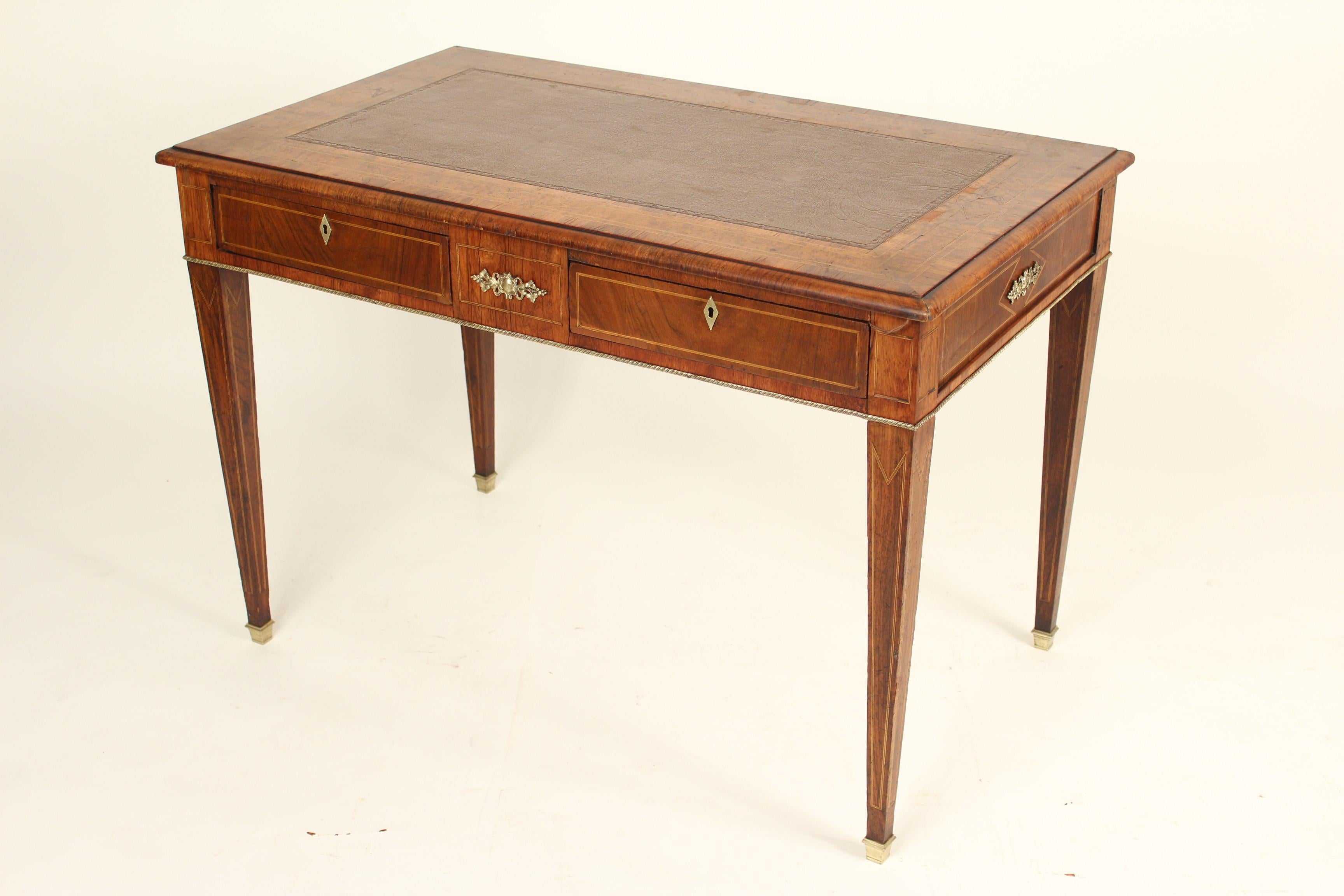 European Antique Directoire Style Writing Table