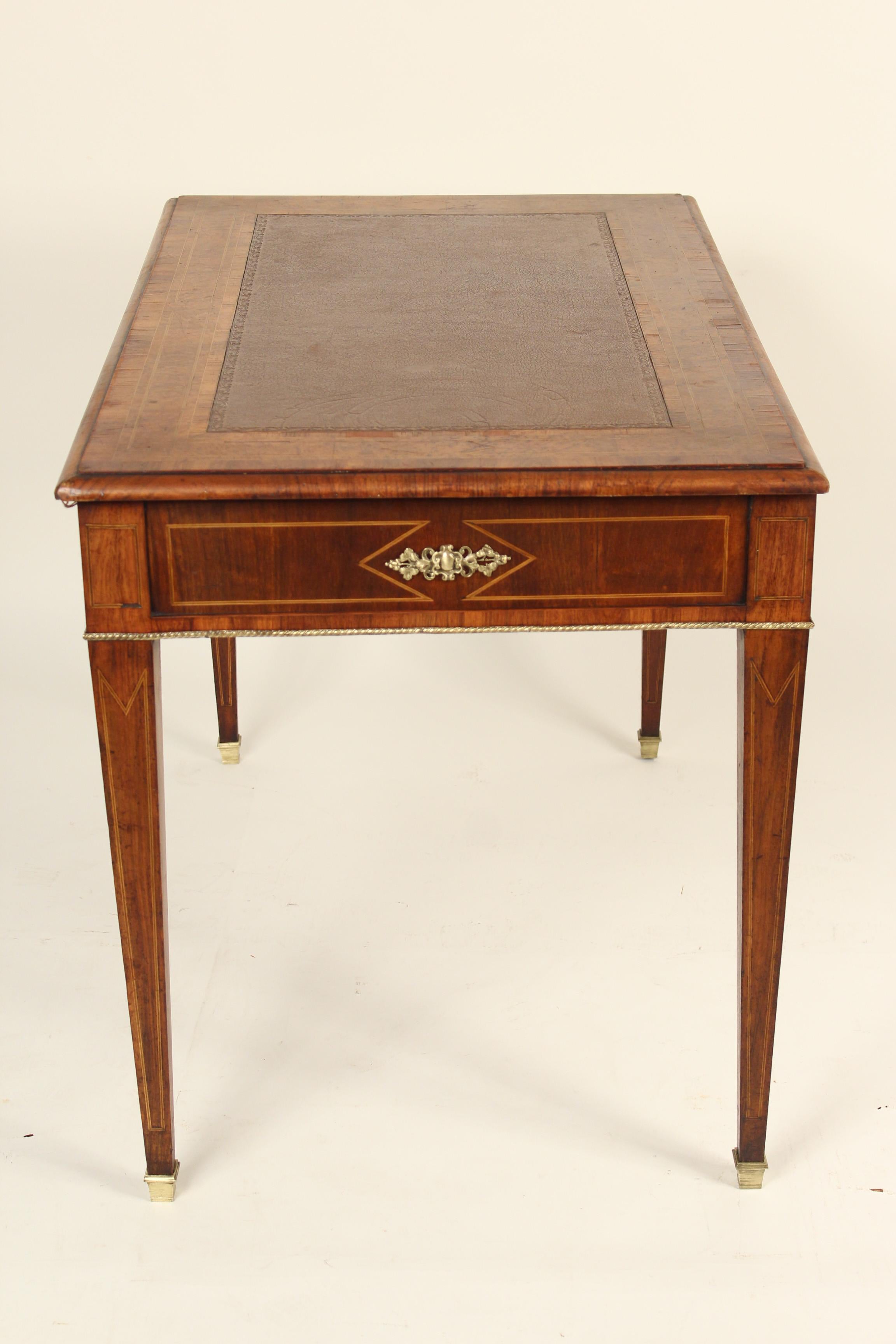 Antique Directoire Style Writing Table In Good Condition In Laguna Beach, CA