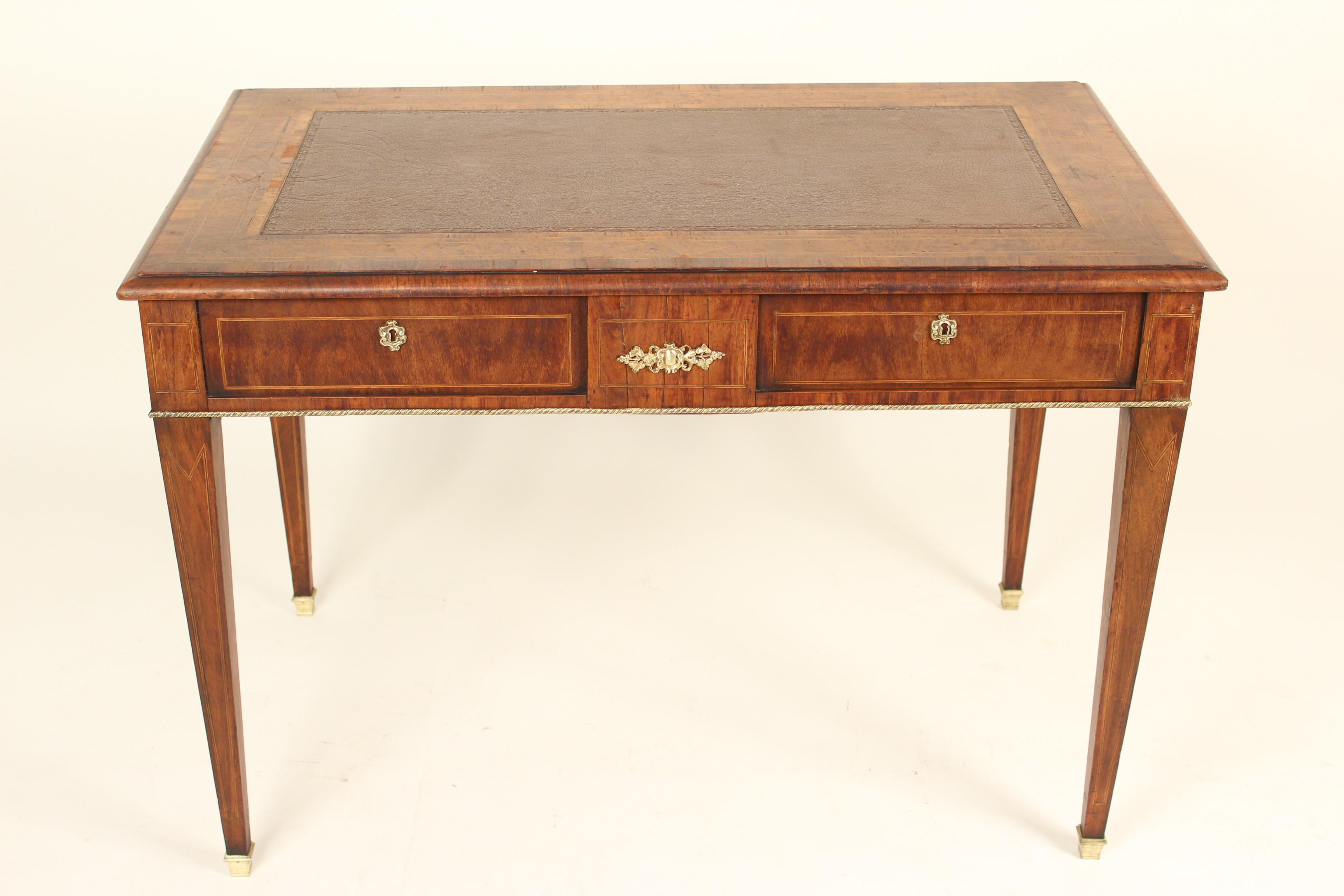 Late 19th Century Antique Directoire Style Writing Table