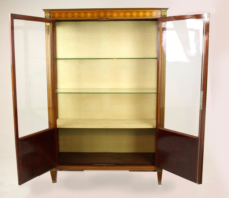Antique Display Cabinet Curio Cabinet Louis Xvl Cabinet Vitrine