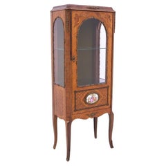 Antique display cabinet - display case, Northern Europe, around 1900.