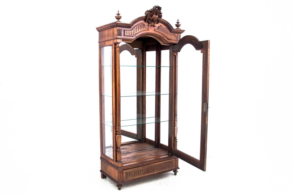 French Antique Display Cabinet, France, Late 19th Century