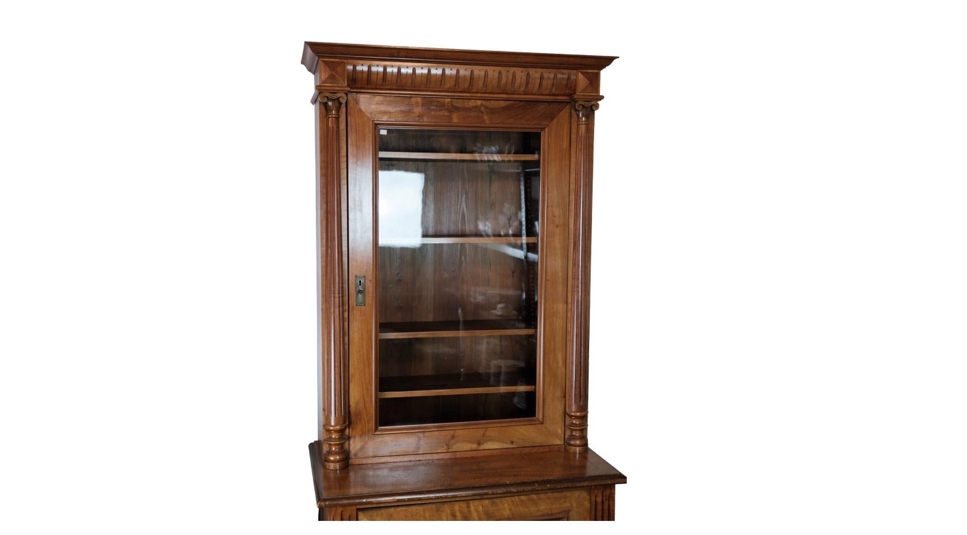 Antique Display Cabinet in Mahogany from Around the 1880s 3