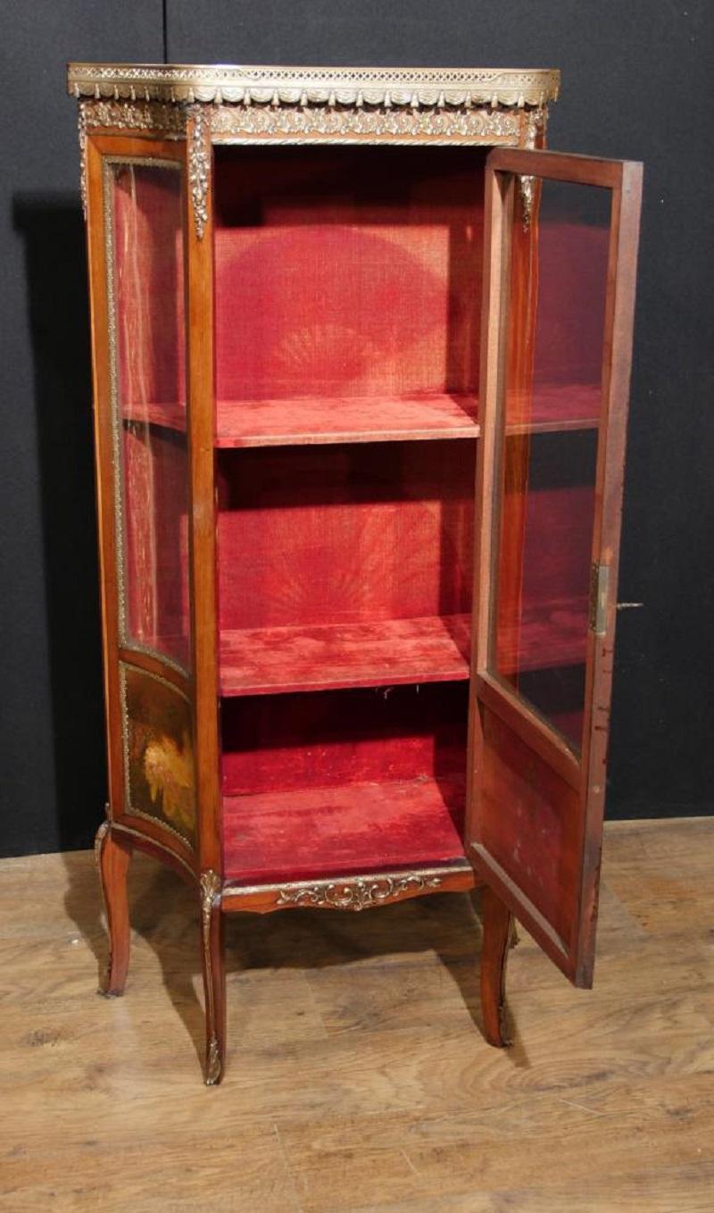 Vetrina antica, Vernis Martin 1890 Angela Kaufman Vitrine In condizioni buone in vendita a Potters Bar, GB