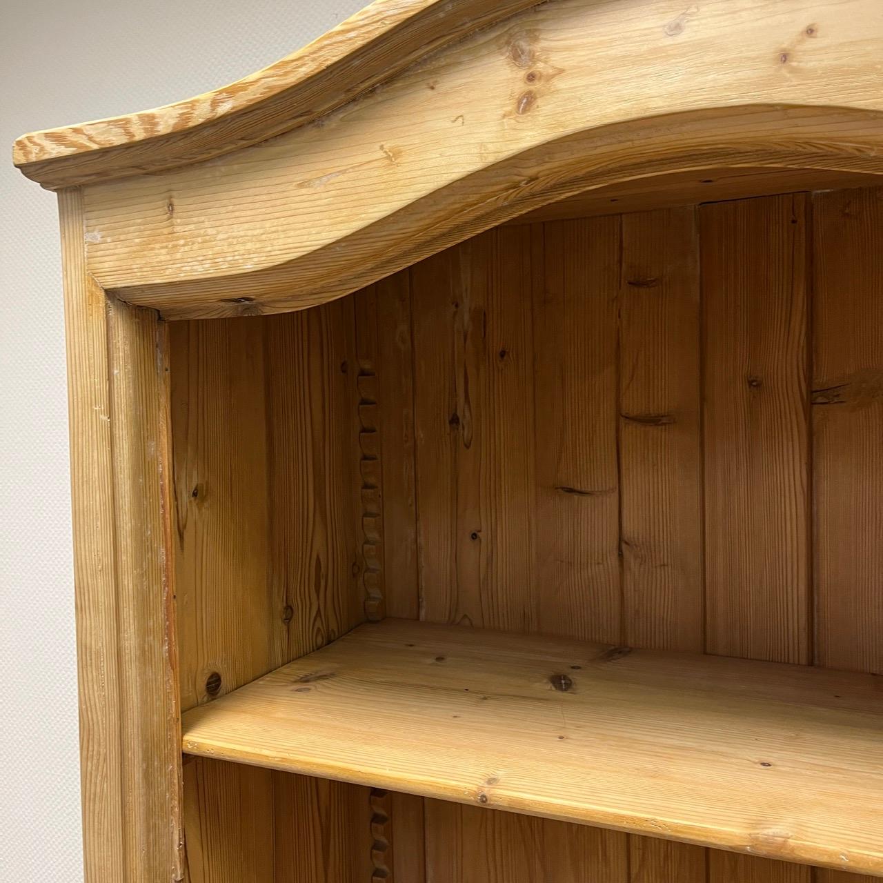 Antique display cabinet  Wilhelminian style around 1860  Spruce  Original loc For Sale 8