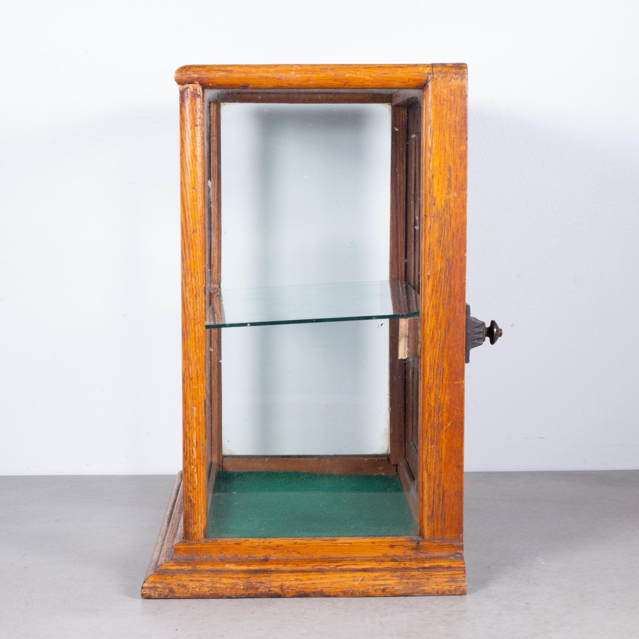 small antique display case