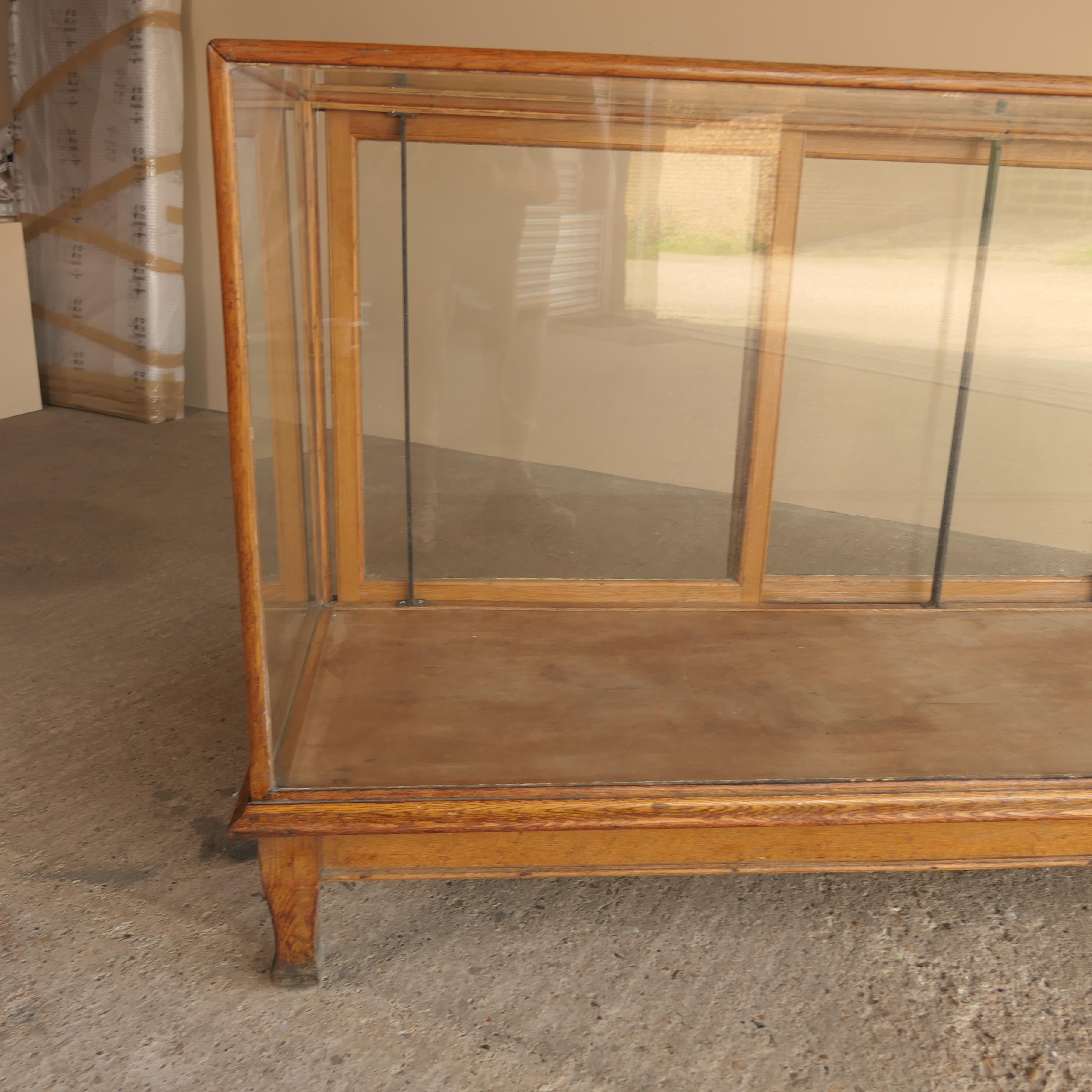 English Antique Display Counter For Sale