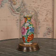 Antique Display Dome, English, Glass, Beech, Taxidermy Showcase, Victorian, 1900