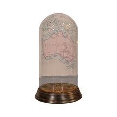 Antique Display Dome, English, Glass, Beech, Taxidermy Showcase, Victorian, 1900