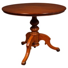 Used Display Table, English, Walnut, Intimate Dining, 2-4 Seat, Victorian