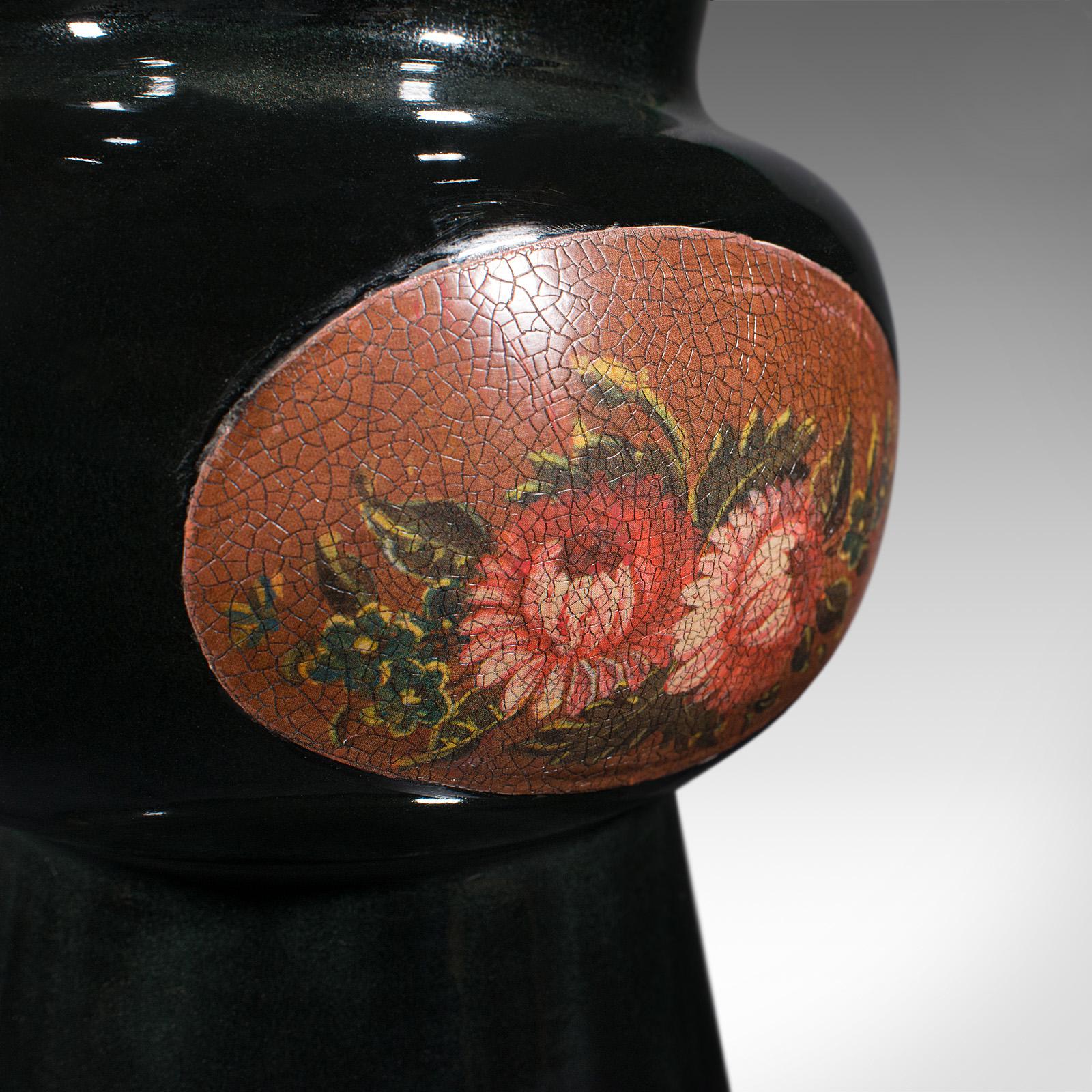 Antique Display Vase, English, Ceramic, Flower Urn, Ritual Form, Edwardian, 1910 For Sale 2