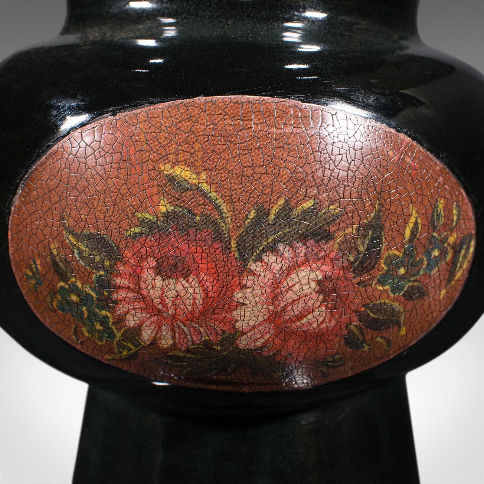 Antique Display Vase, English, Ceramic, Flower Urn, Ritual Form, Edwardian, 1910 For Sale 3