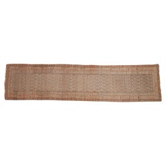 Antique Distressed Bijar Rug Runner