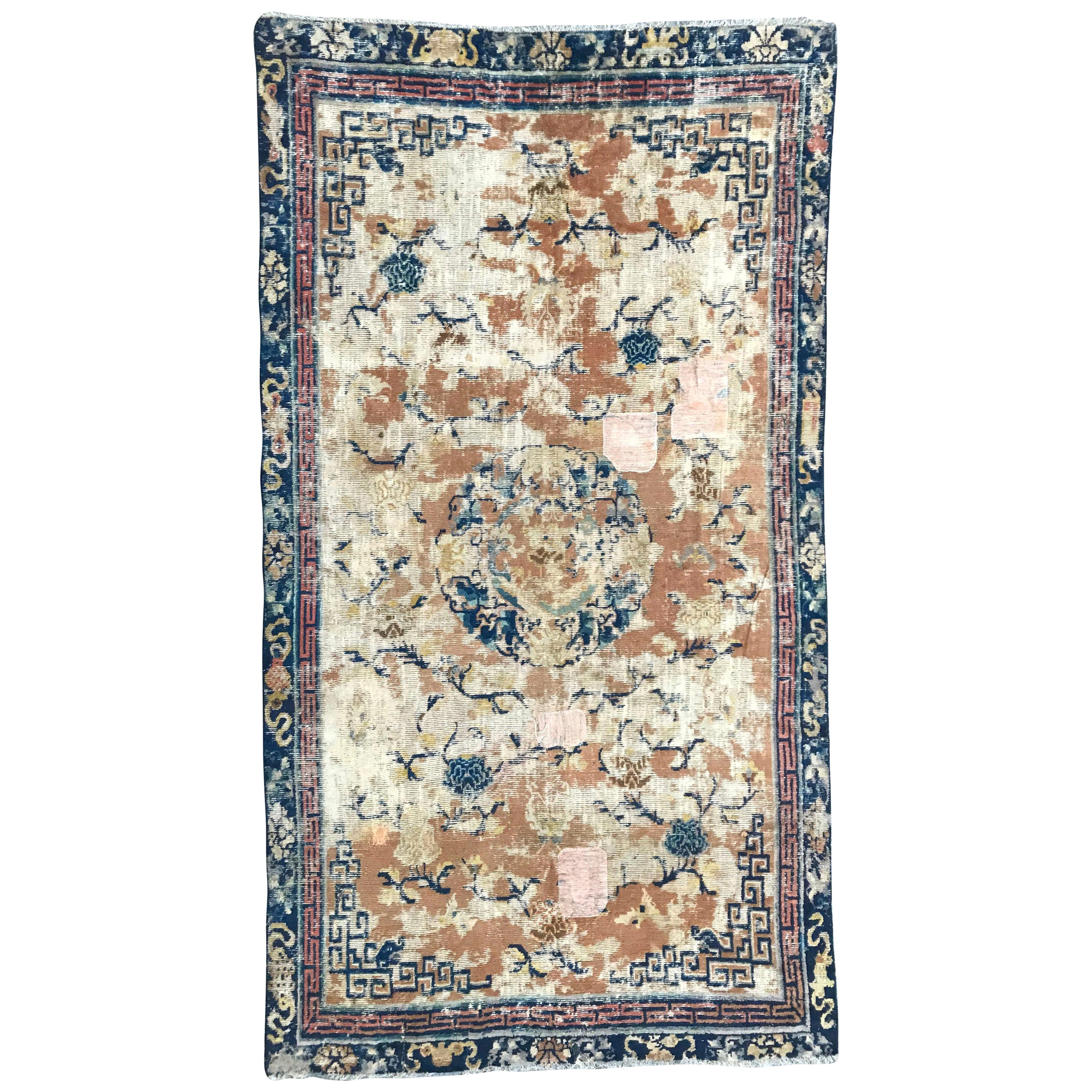 Antique Chinese Rug For Sale at 1stdibs
