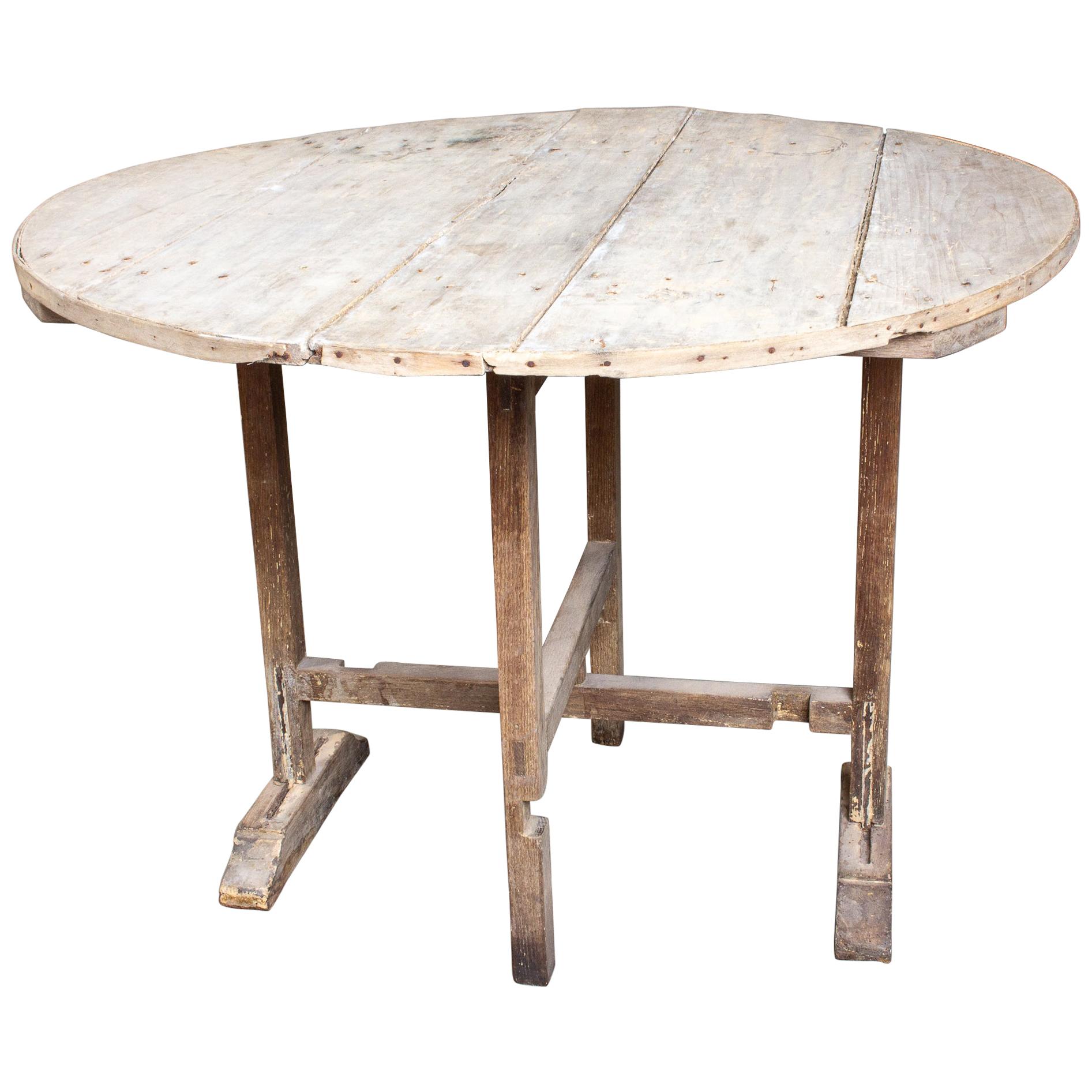 Antique Harvest Table 36 For Sale on 1stDibs