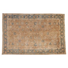 Antique Distressed Gold Wash Khoy Carpet