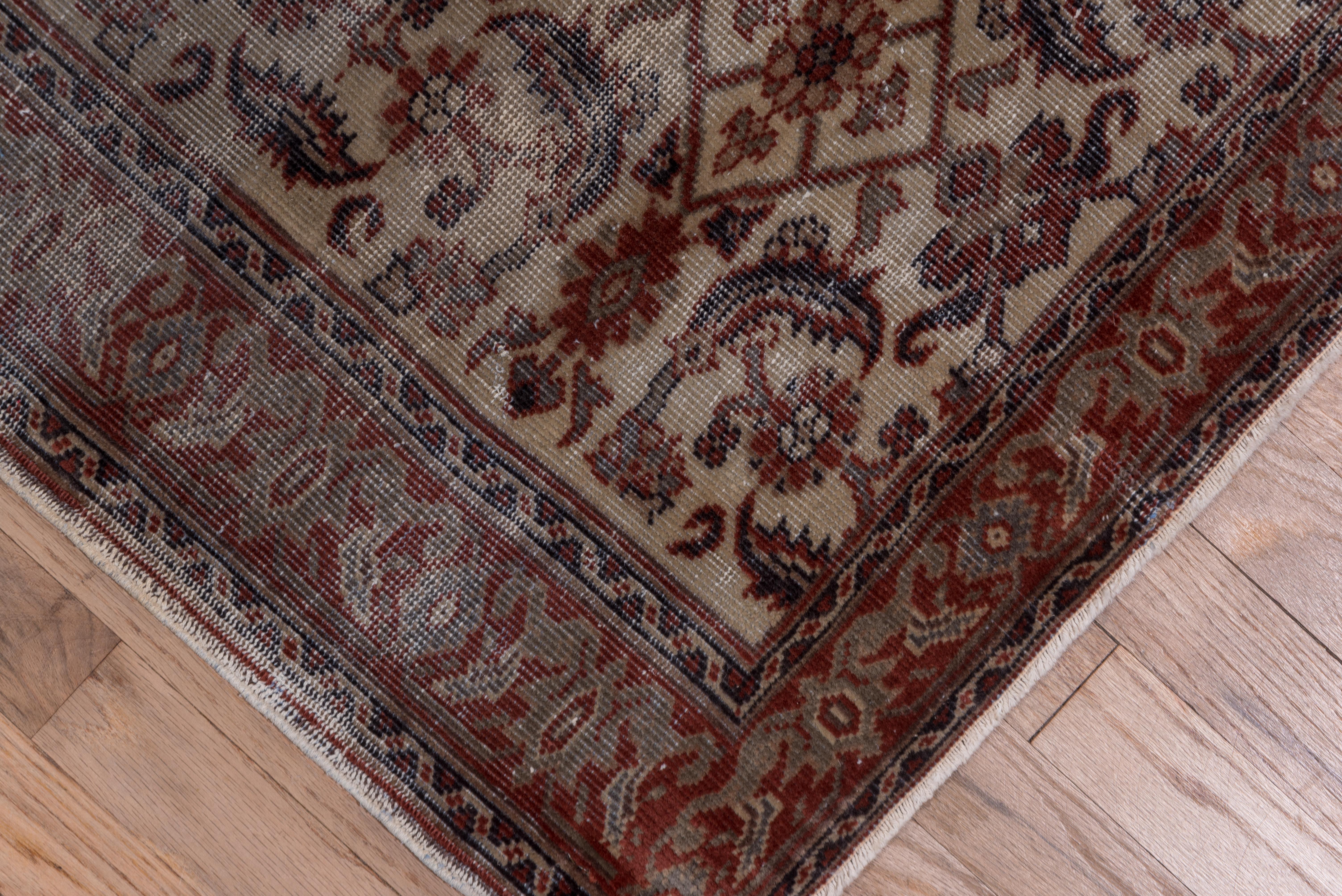 Antique Distressed Kaisary Runner In Distressed Condition In New York, NY