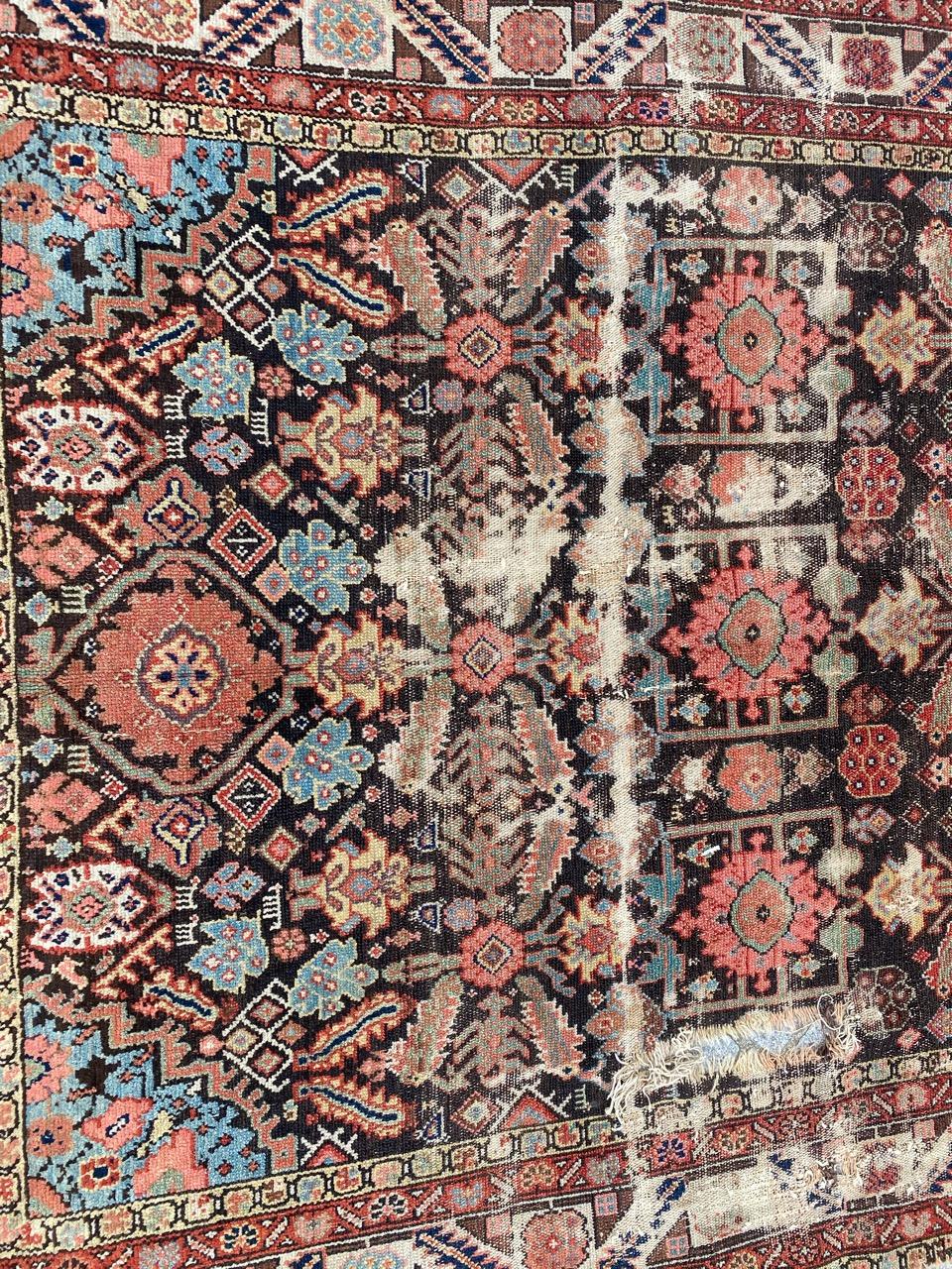 Bobyrug's Antiker Kurdischer Nordwest Teppich (Rustikal) im Angebot