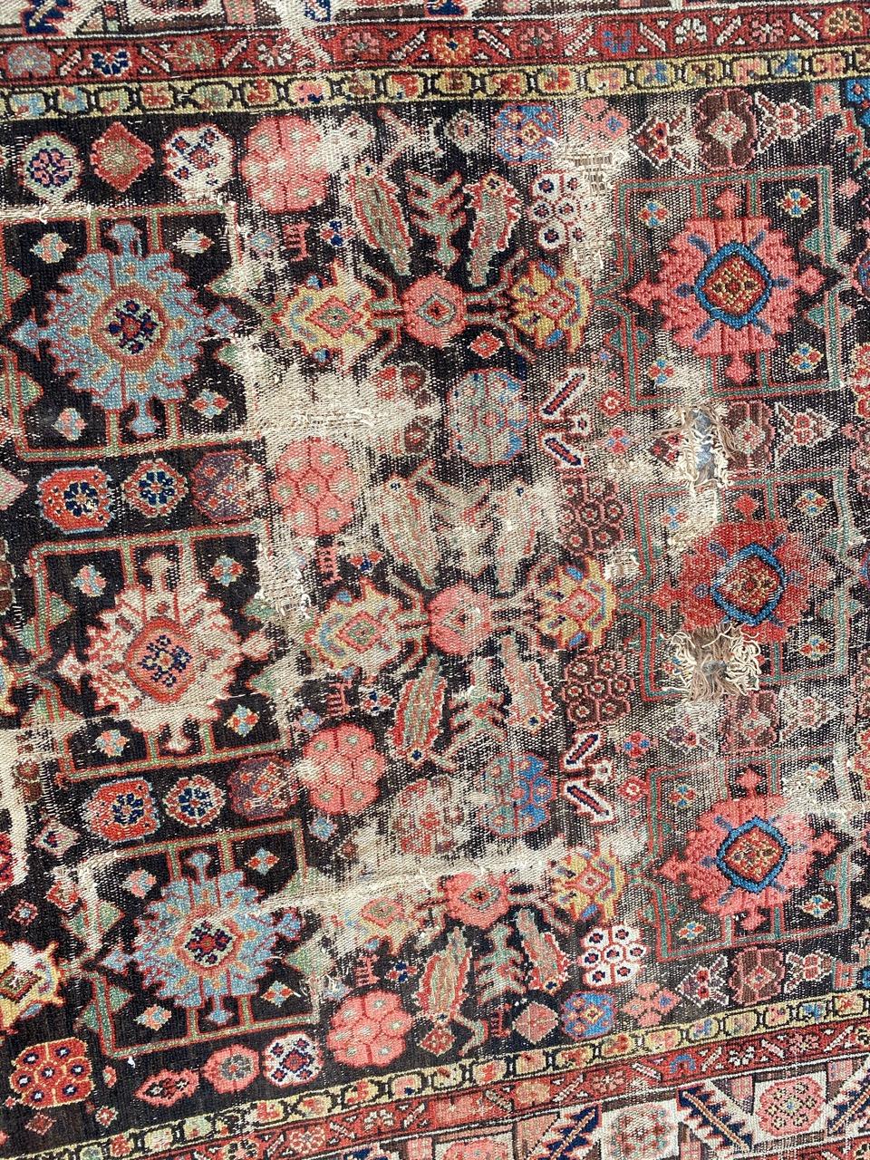 Bobyrug's Antiker Kurdischer Nordwest Teppich (Handgeknüpft) im Angebot
