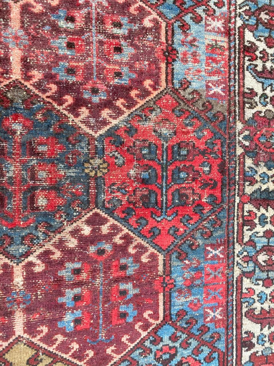 Bobyrug's Antiker Kurdischer Teppich im Used-Look im Angebot 3