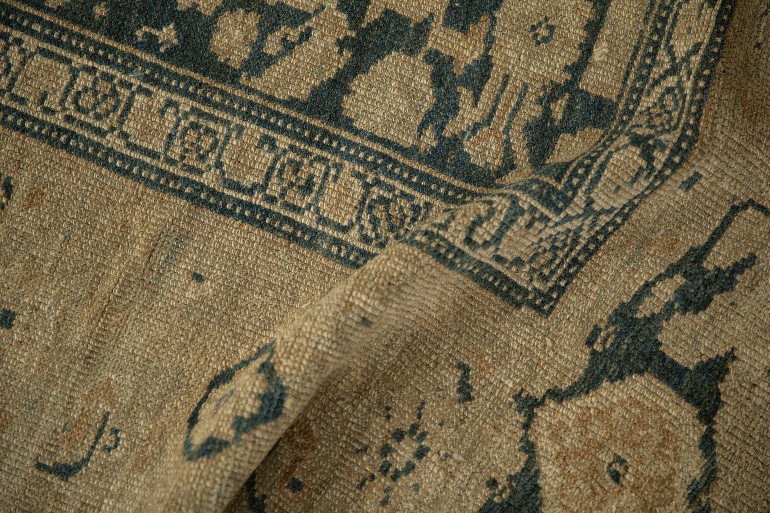 Antique Distressed Kurdish Rug Runner For Sale 7