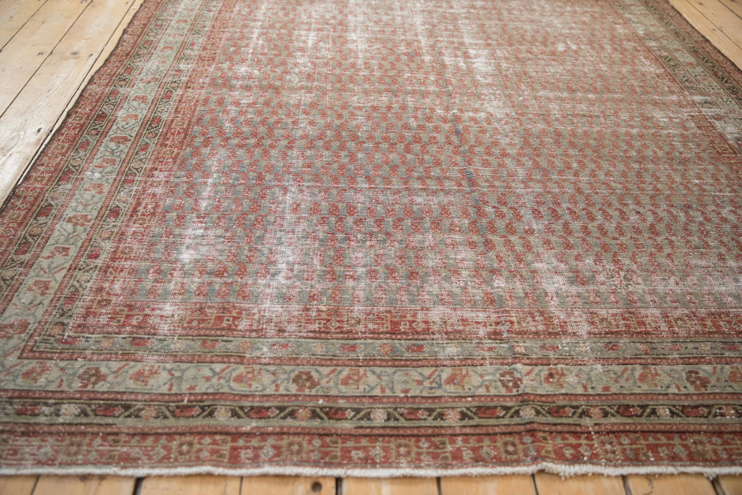 Antiker Distressed Malayer-Teppich im Used-Look im Angebot 2