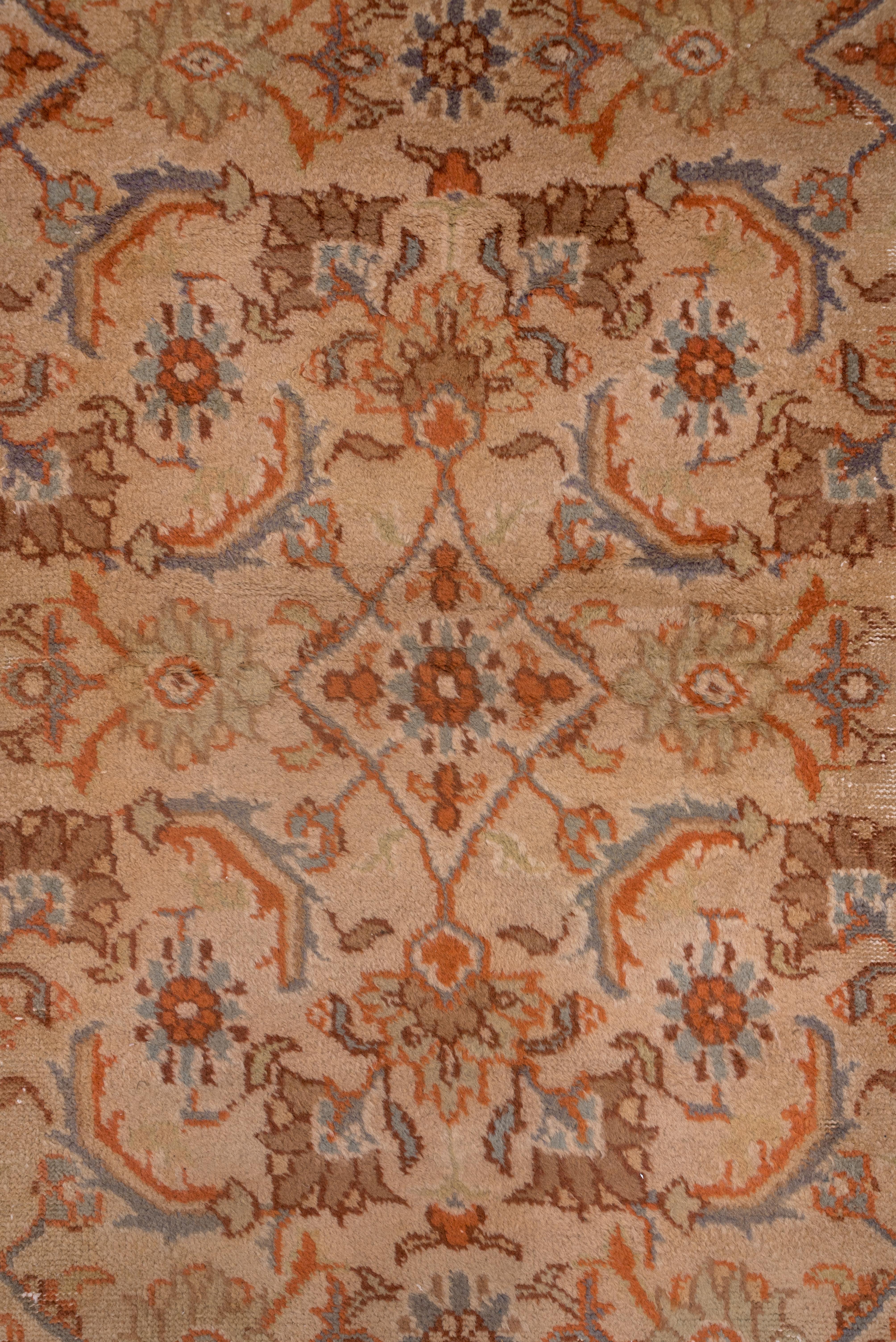 Antiker quadratischer Amritsar-Teppich im Used-Look, Distressed (Sonstiges) im Angebot