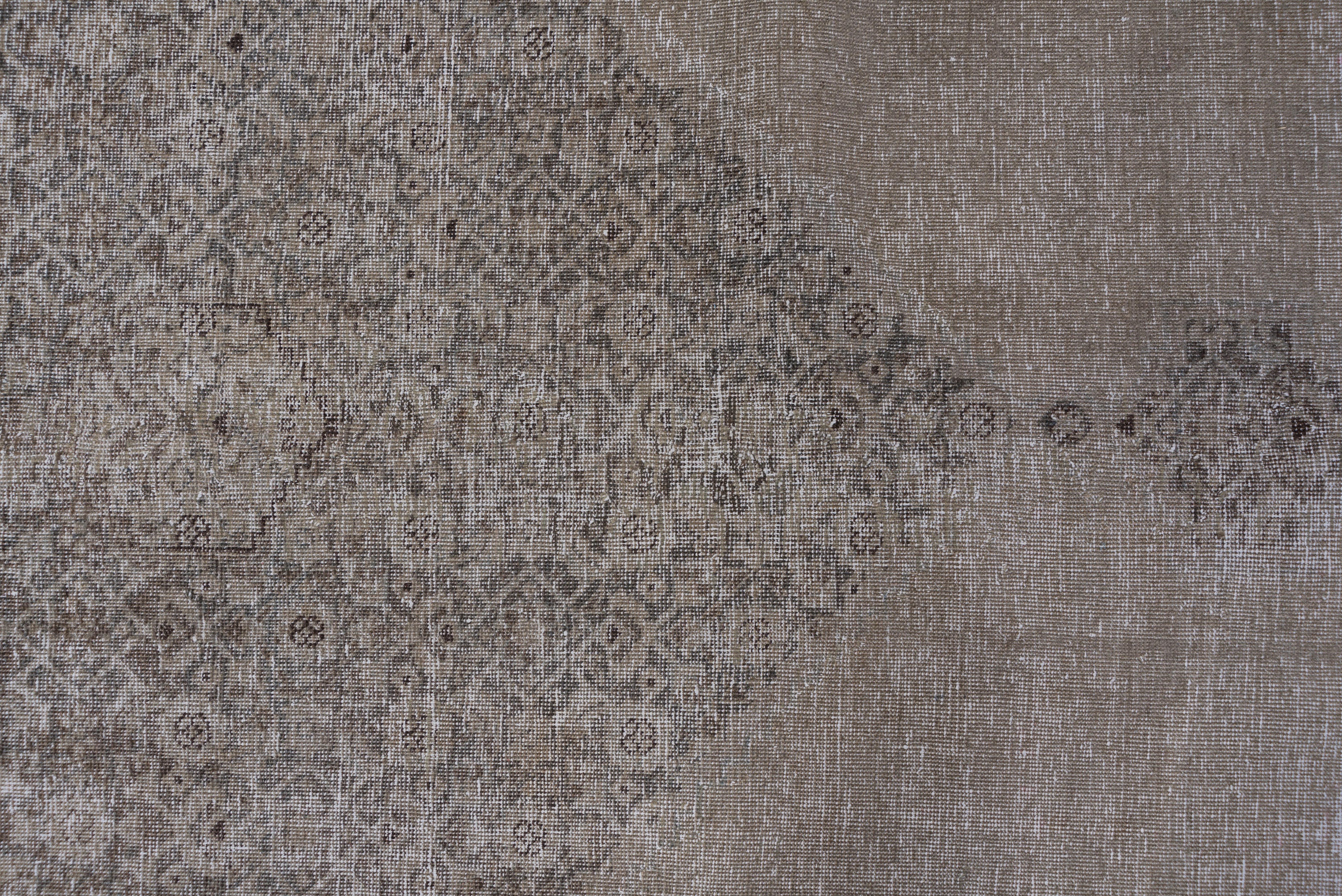 20th Century Antique Distressed Tabriz Carpet