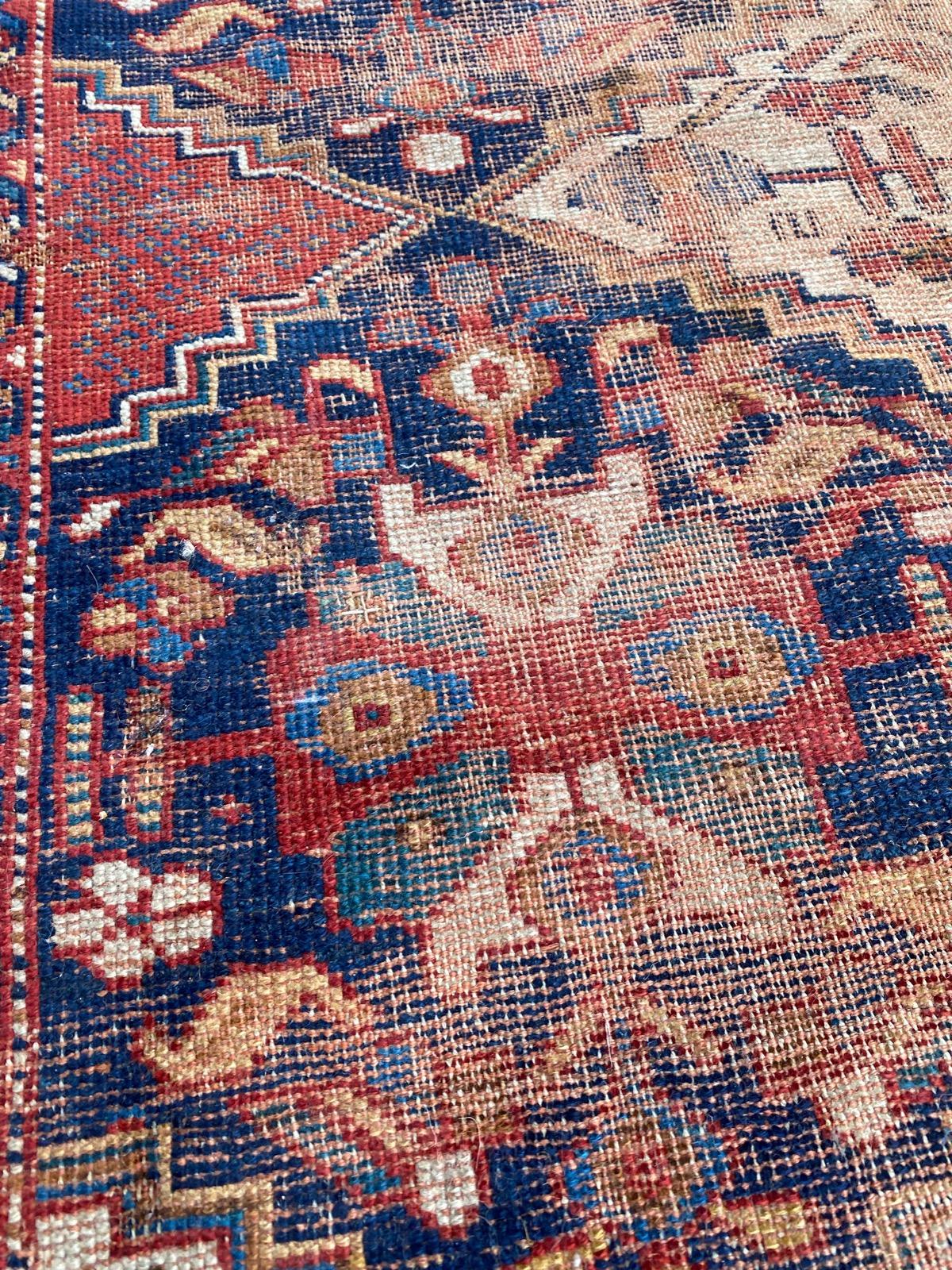 Tappeto Tribale Afshar Antico Distressed di Bobyrug in vendita 6