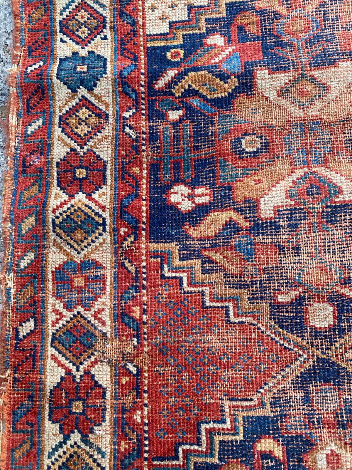 Tappeto Tribale Afshar Antico Distressed di Bobyrug in vendita 12