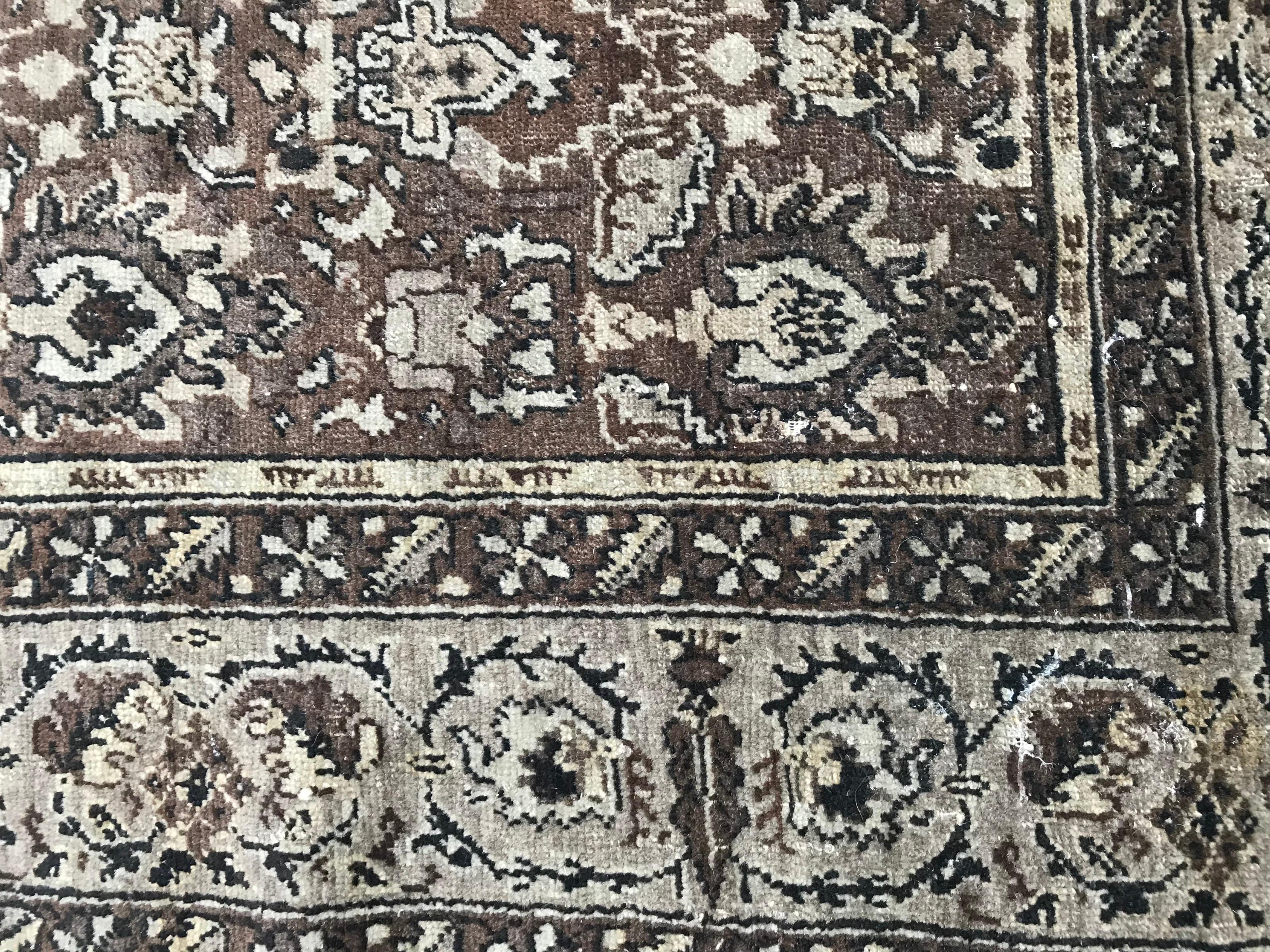 Kazak Antique Distressed Turkish Armenian Rug