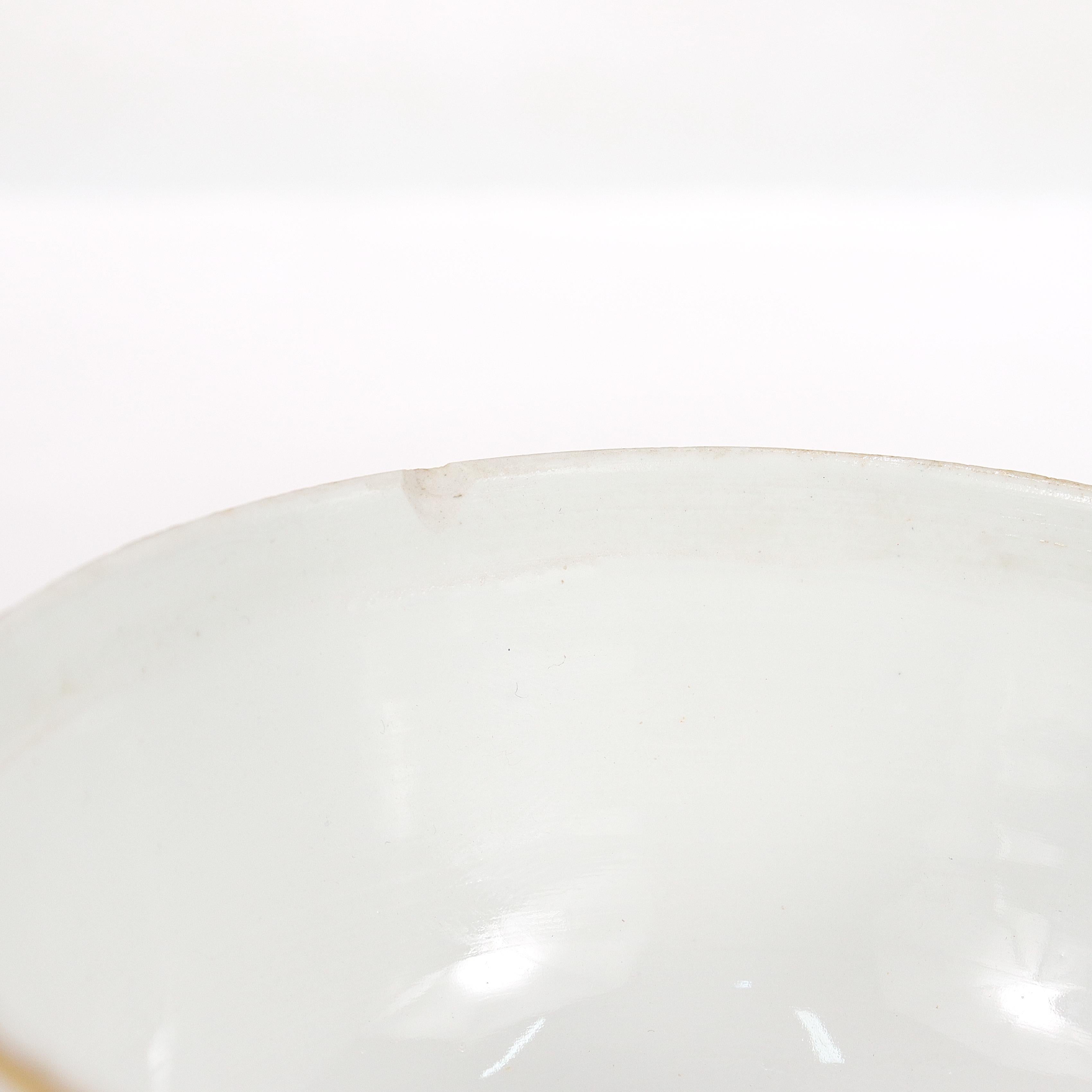 Antica ciotola per rifiuti topografici in porcellana italiana di Doccia Porcelain, di stile neoclassico in vendita 6