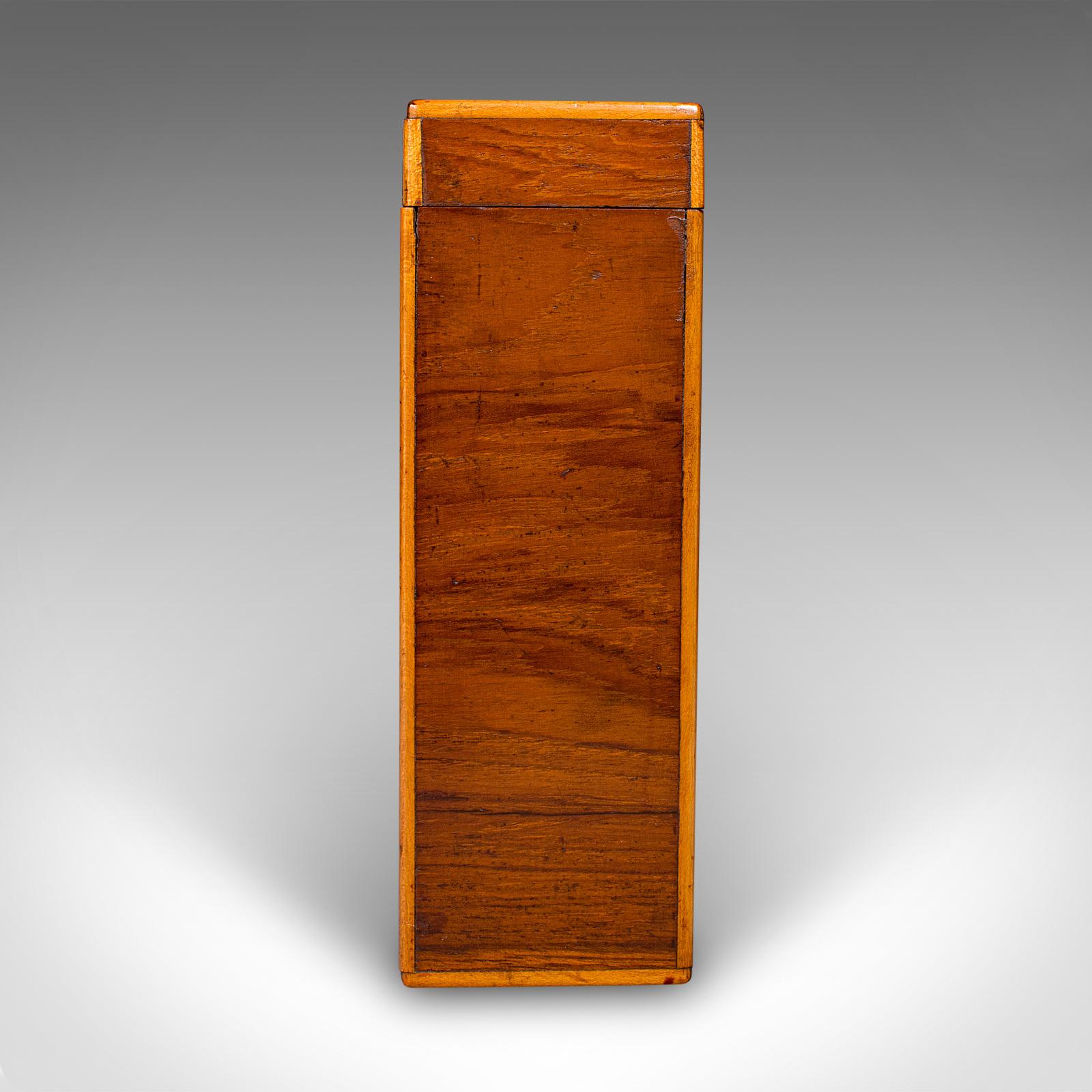 Antike Dokumentenhülle, Englisch, Schreibwarenbox, Schreibtisch, Büro, Georgianisch, C.1800 (Mahagoni) im Angebot