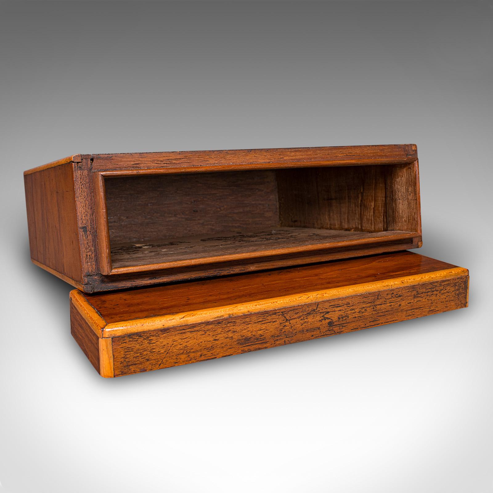 Antike Dokumentenhülle, Englisch, Schreibwarenbox, Schreibtisch, Büro, Georgianisch, C.1800 im Angebot 3