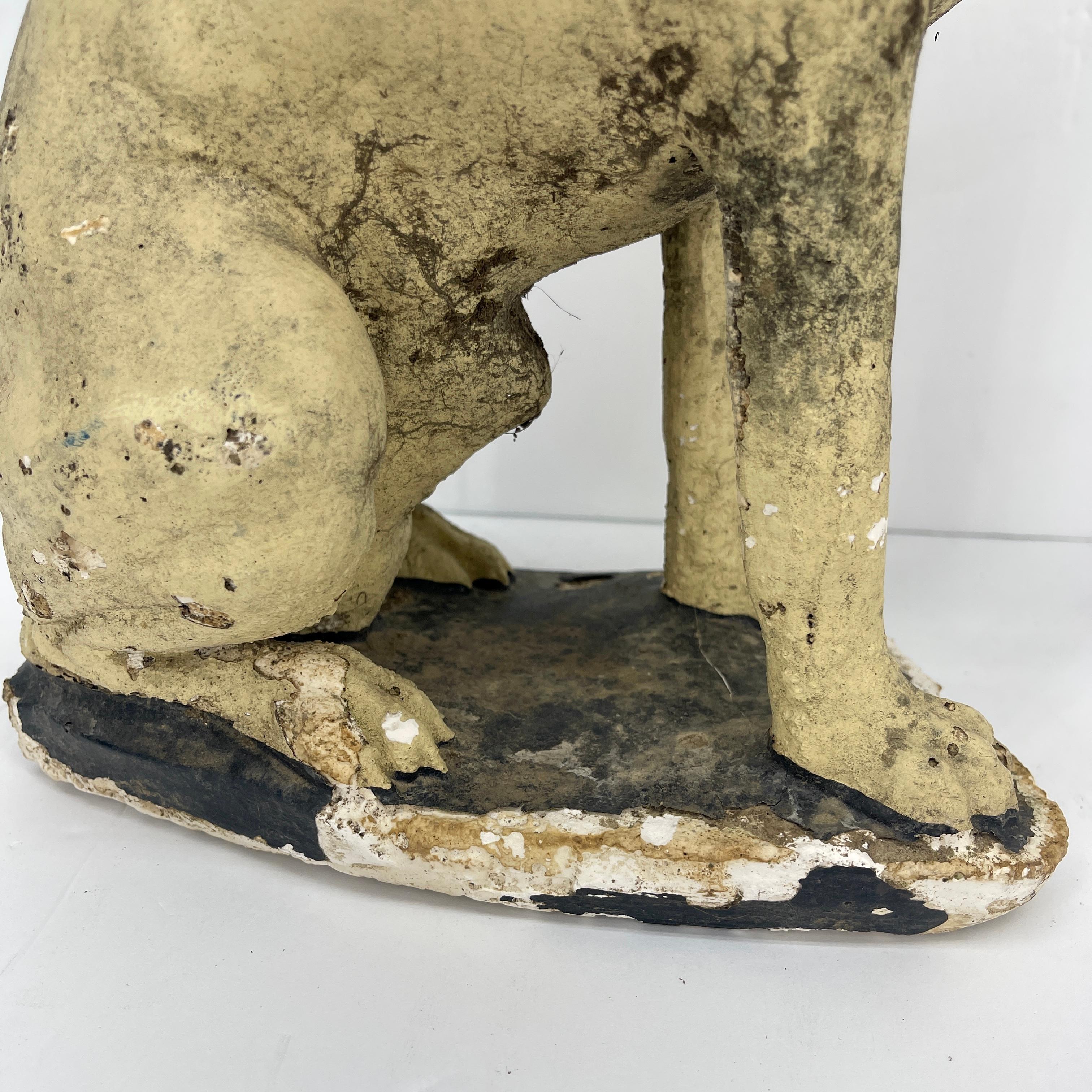 20th Century Antique Nipper the RCA Dog Statue