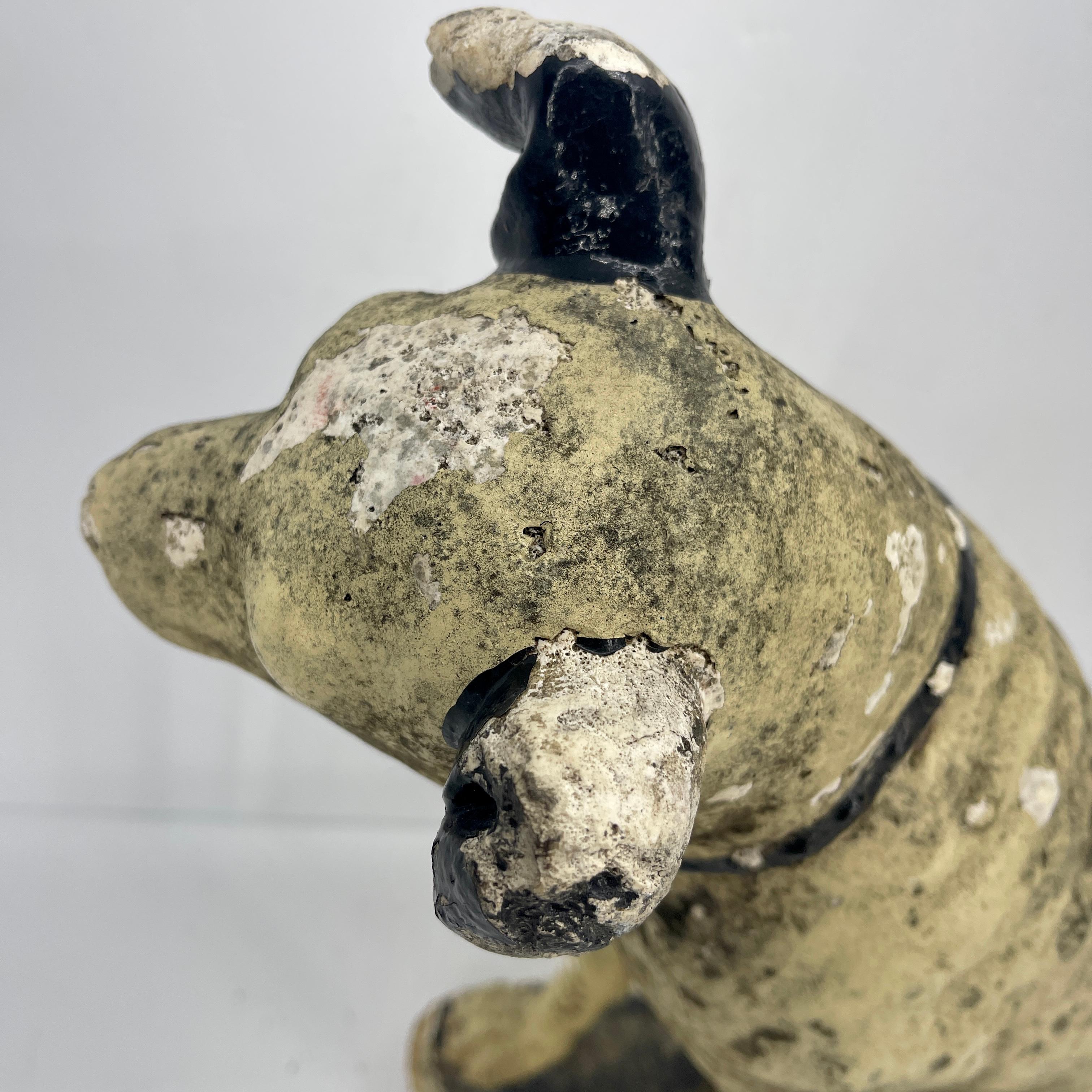 Antique Nipper the RCA Dog Statue 3